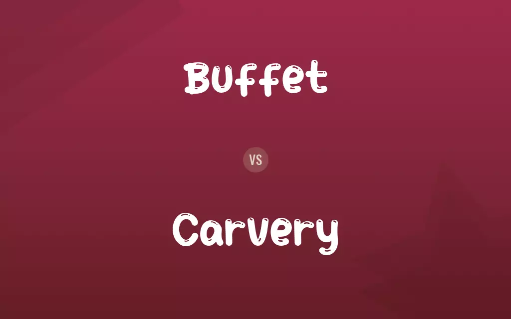 Buffet vs. Carvery
