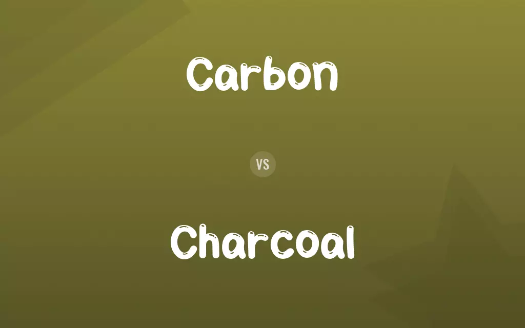 Carbon vs. Charcoal
