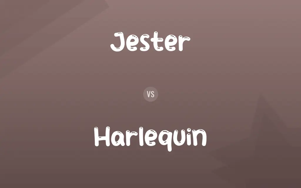 Jester vs. Harlequin