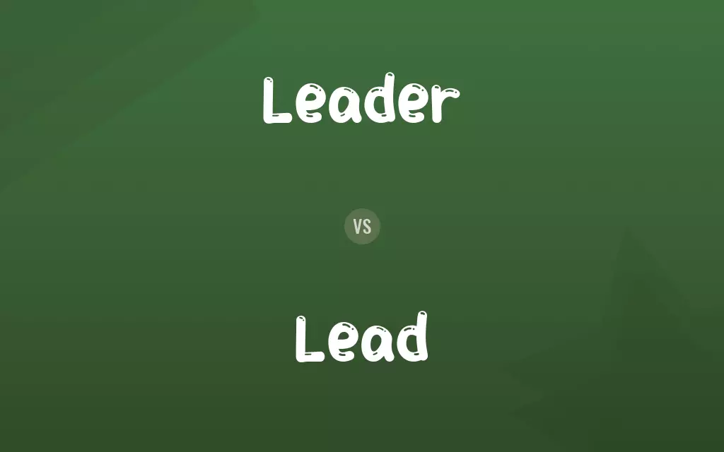 Leader vs. Lead