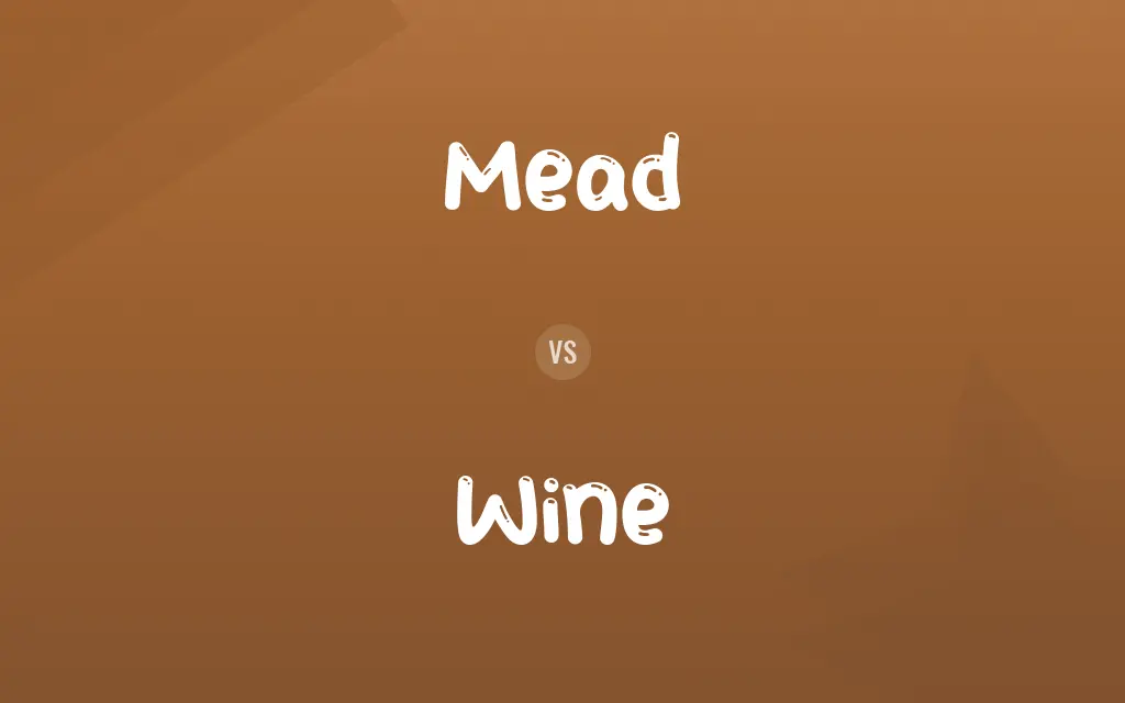 Mead vs. Wine