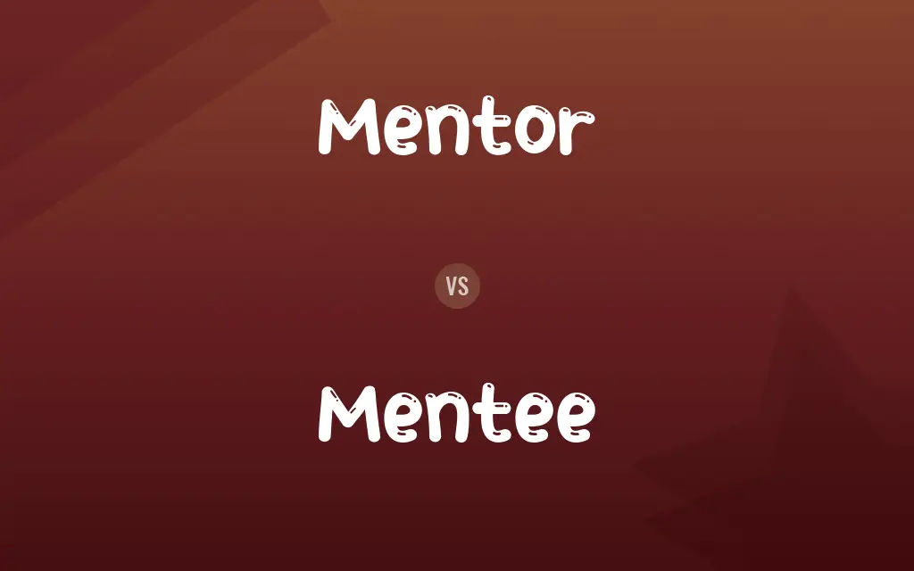 Mentor vs. Mentee