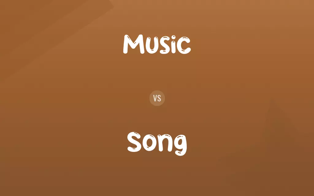 Music vs. Song