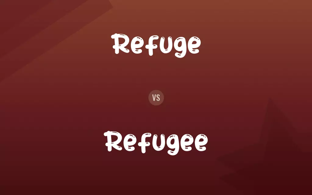 Refuge vs. Refugee
