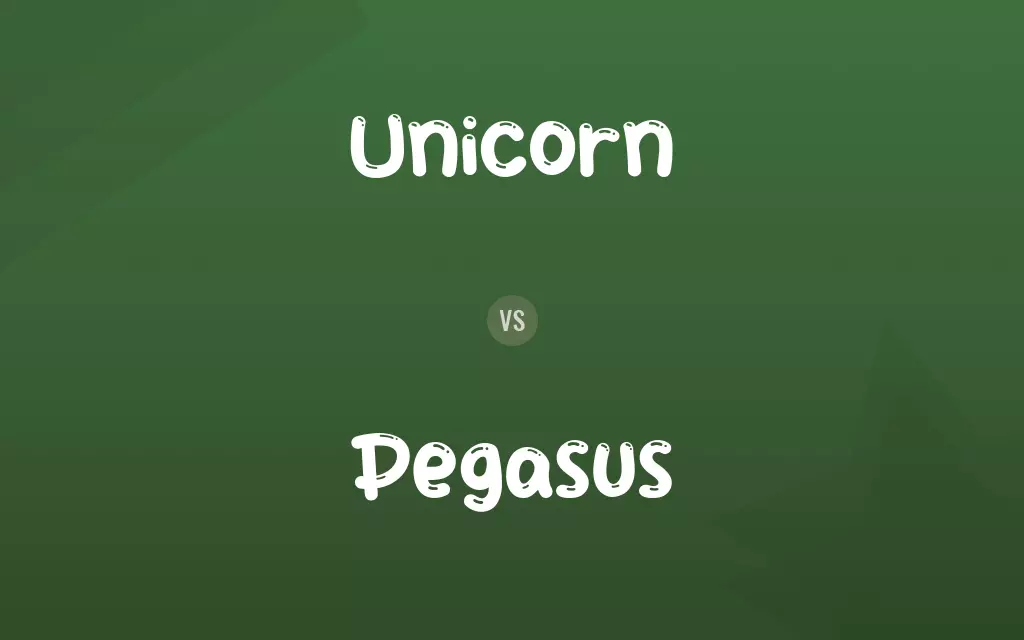 Unicorn vs. Pegasus