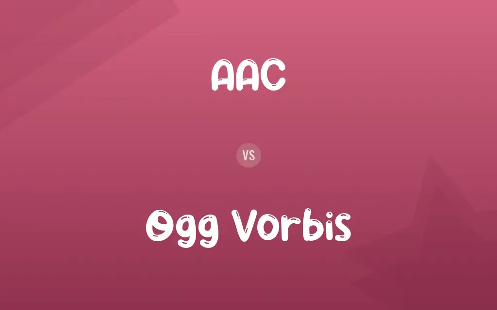 AAC vs. Ogg Vorbis