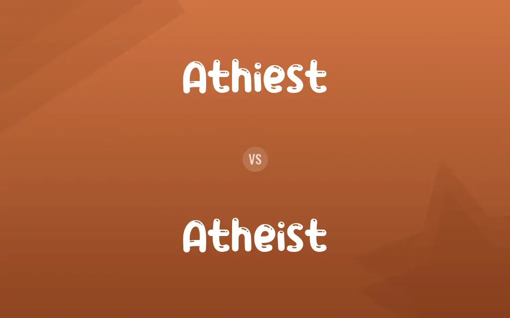 Athiest vs. Atheist
