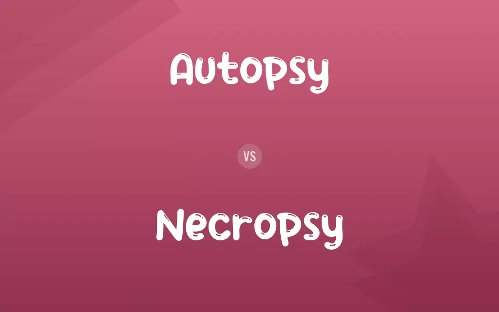 Autopsy vs. Necropsy