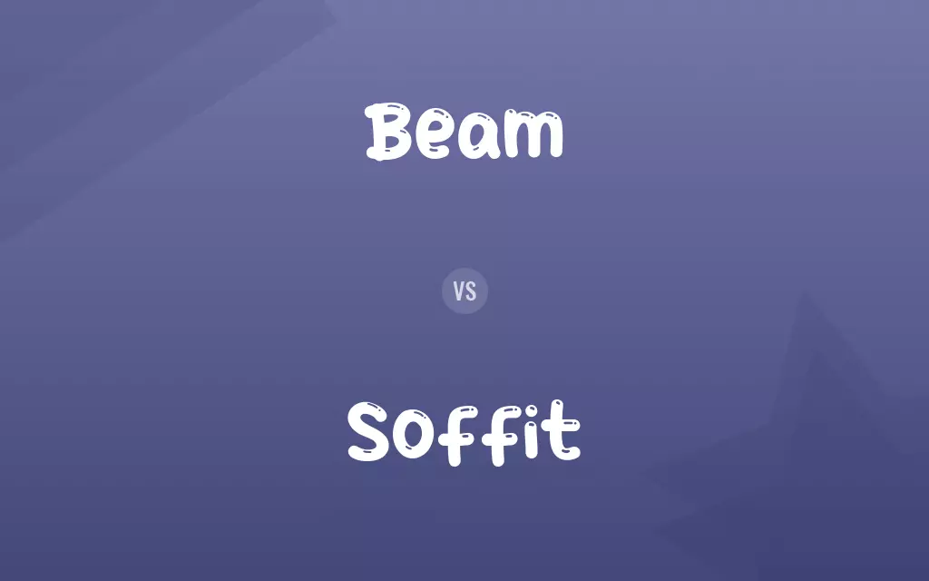 Beam vs. Soffit