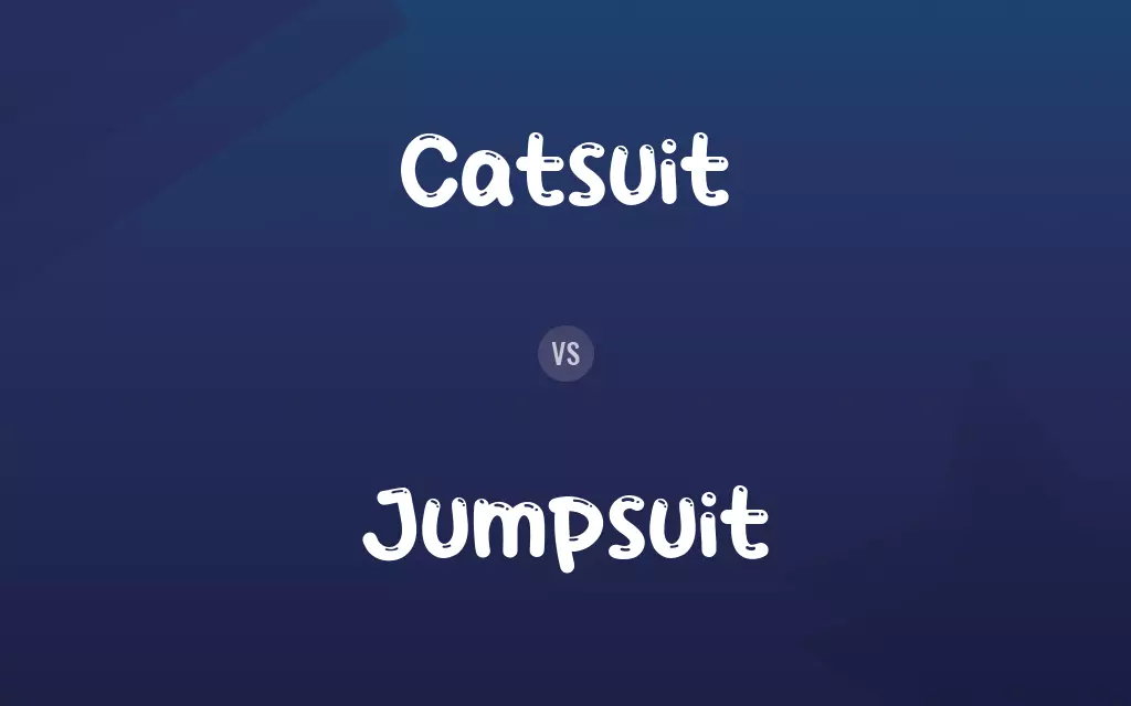 Catsuit vs. Jumpsuit