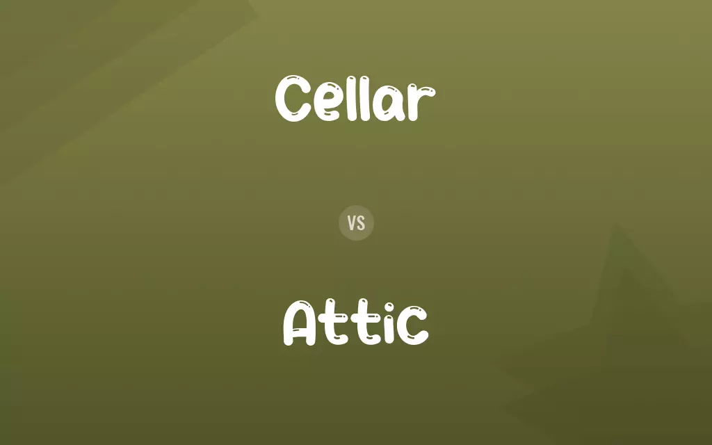 Cellar vs. Attic
