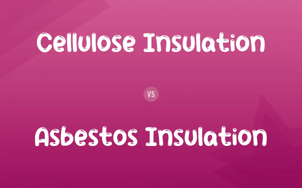Cellulose Insulation vs. Asbestos Insulation