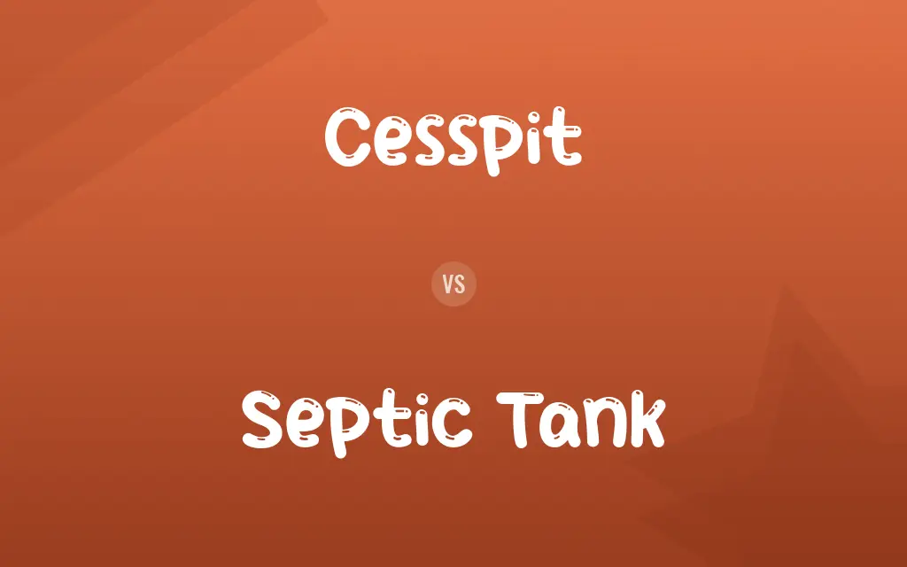Cesspit vs. Septic Tank