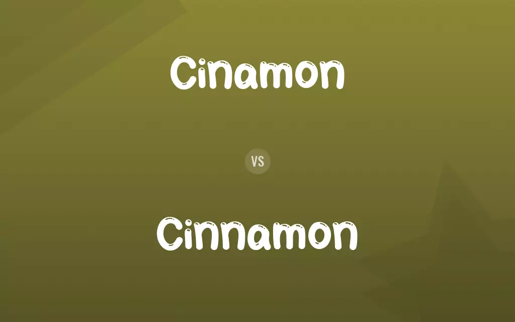 Cinamon vs. Cinnamon