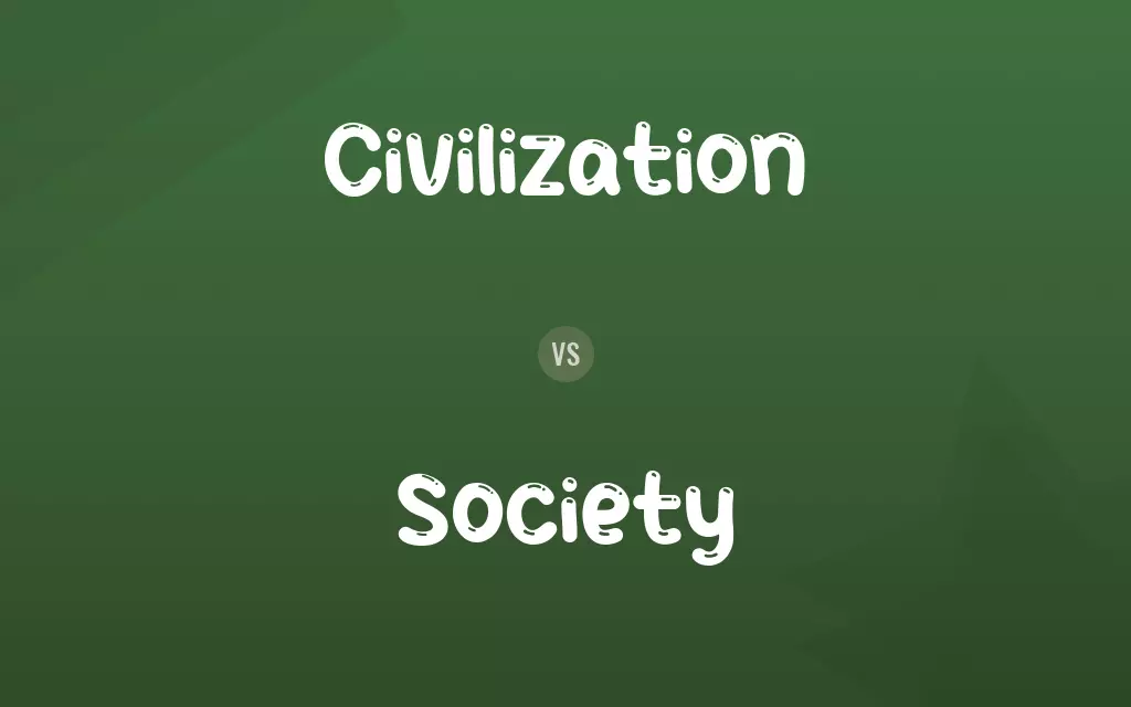 Civilization vs. Society