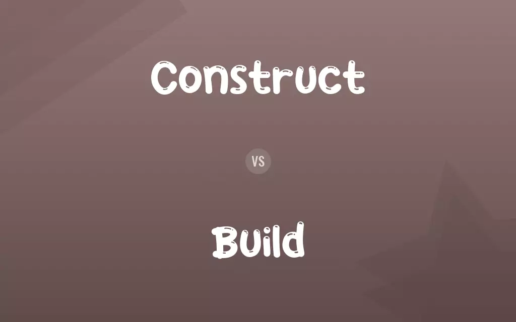 Construct vs. Build
