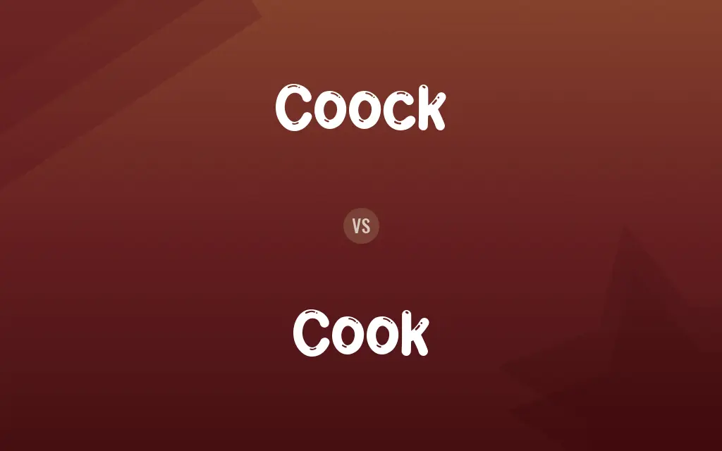 Coock vs. Cook