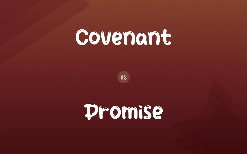 Covenant vs. Promise