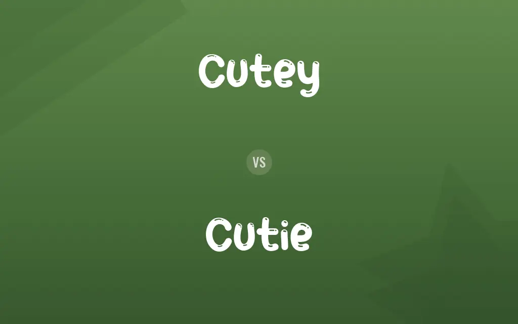 Cutey vs. Cutie