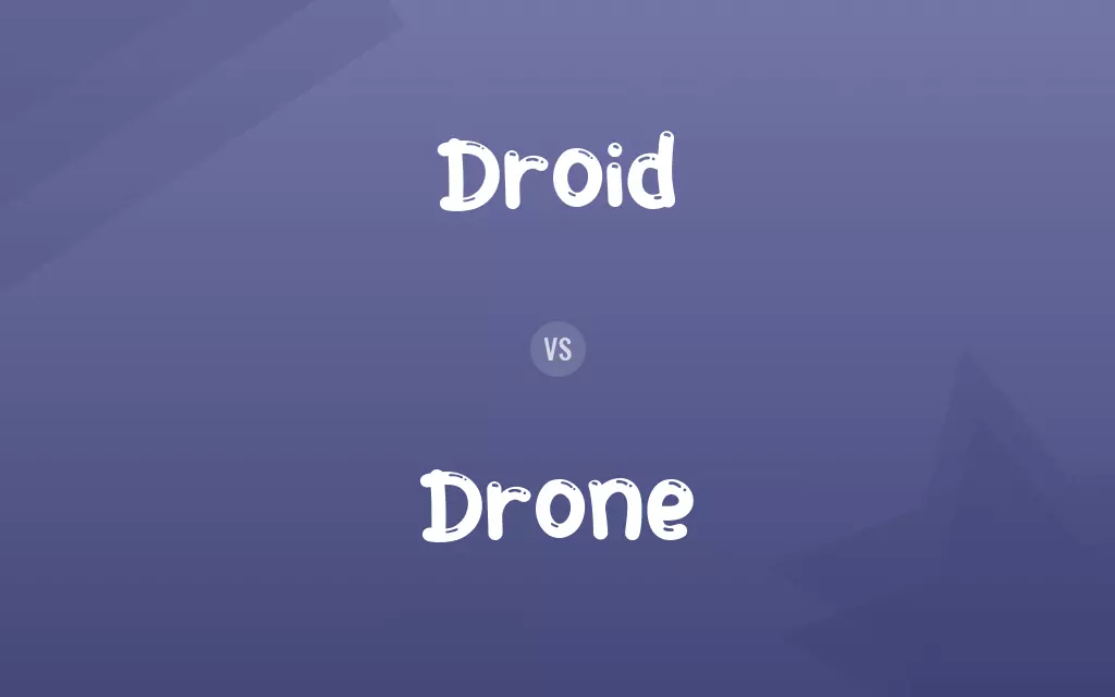 Droid vs. Drone