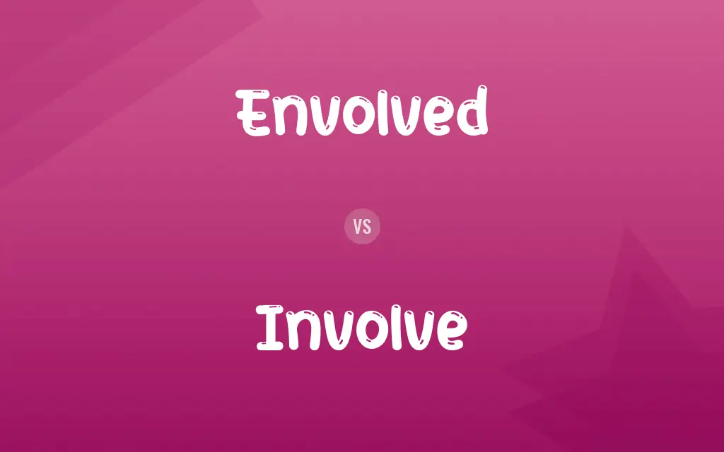 Envolved vs. Involve