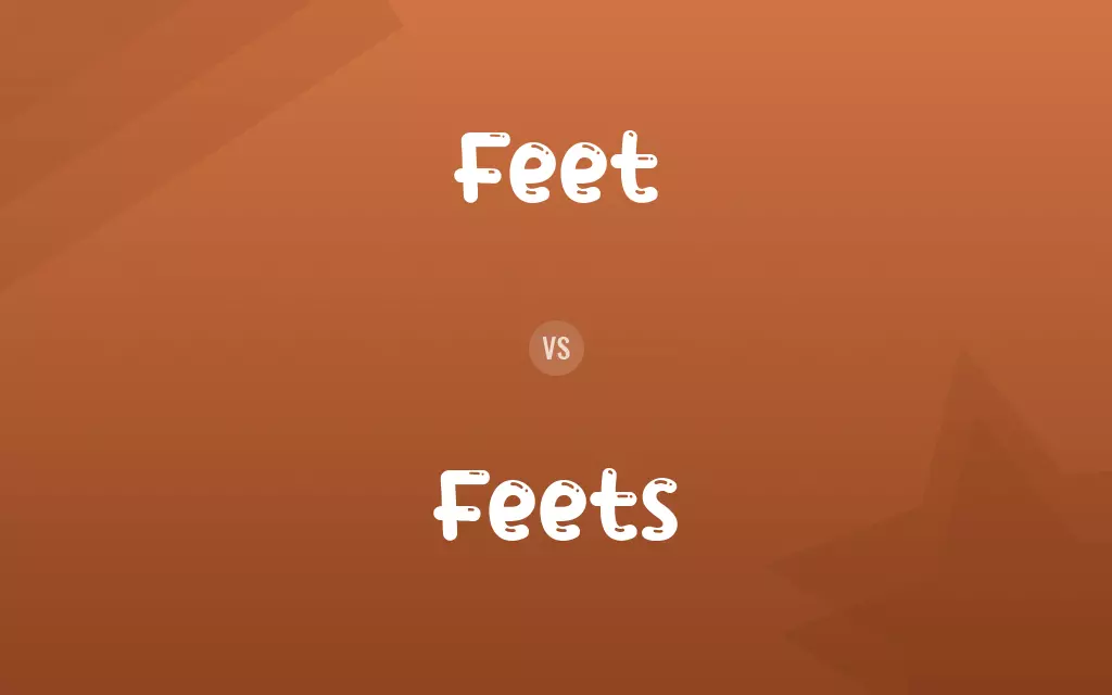 Feet vs. Feets