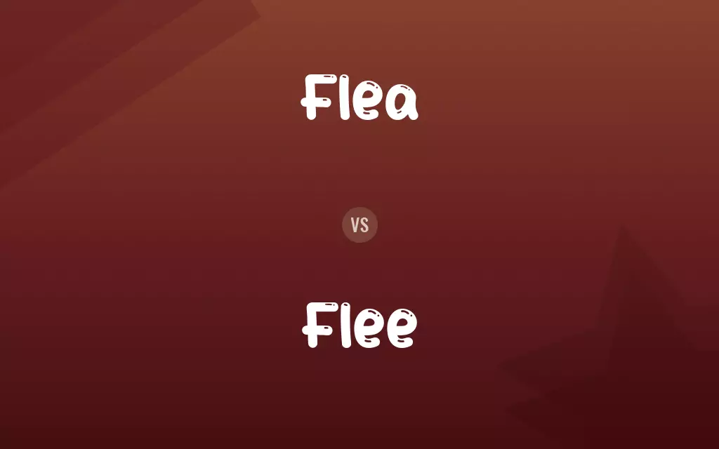Flea vs. Flee