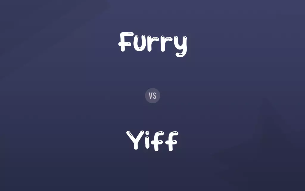 Furry vs. Yiff