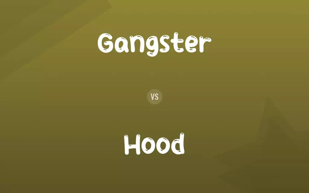 Gangster vs. Hood