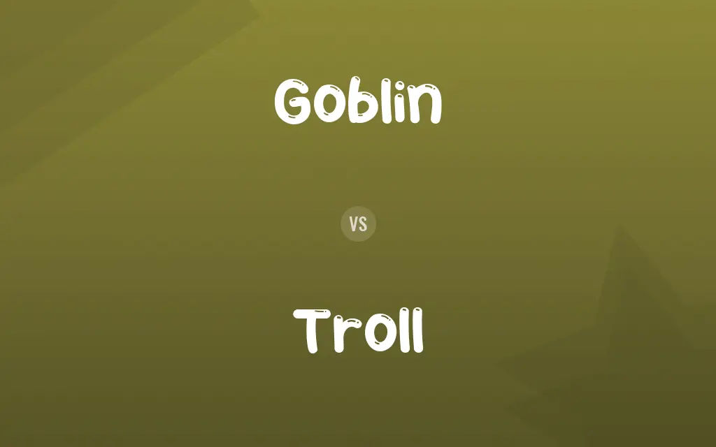 Goblin vs. Troll