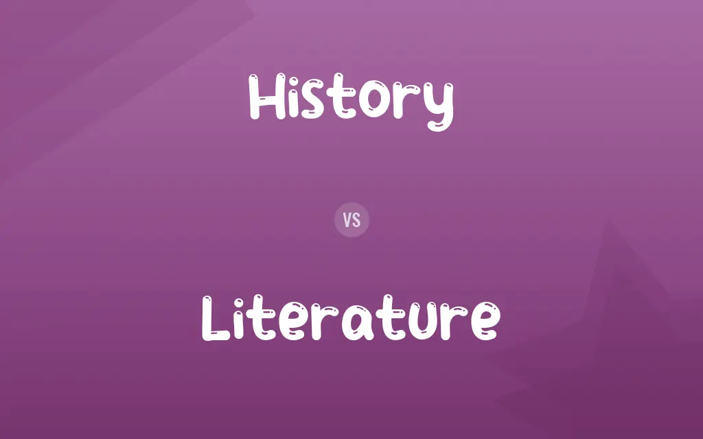 History vs. Literature