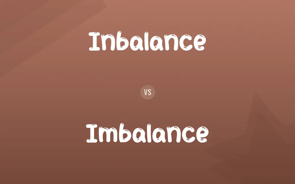 Inbalance vs. Imbalance