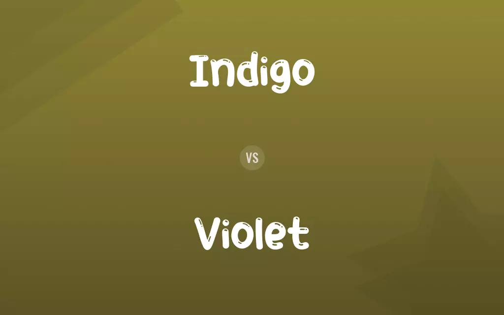 Indigo vs. Violet