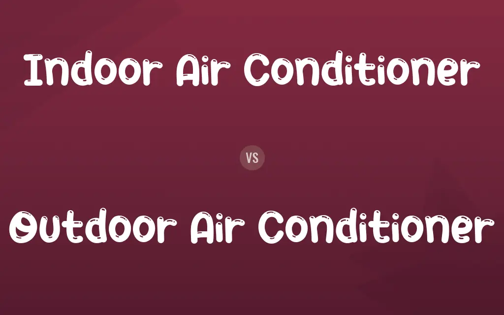 Indoor Air Conditioner vs. Outdoor Air Conditioner