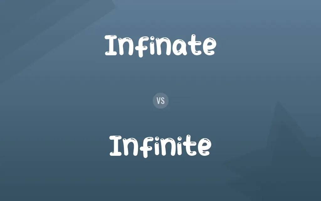 Infinate vs. Infinite
