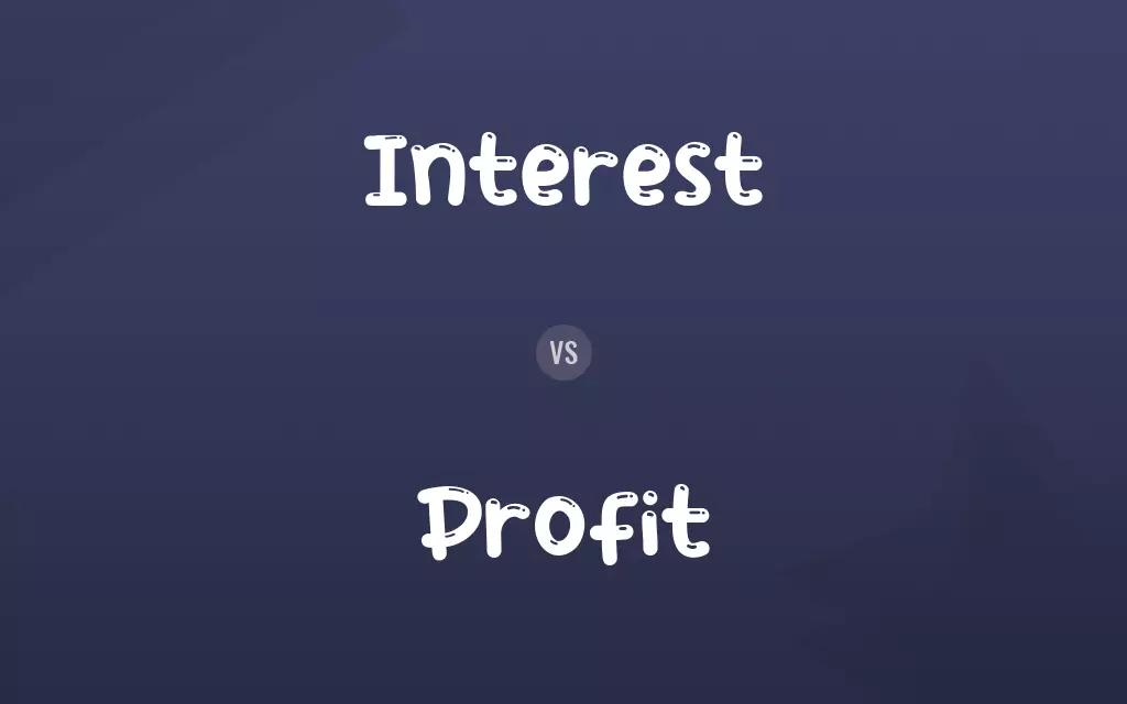 Interest vs. Profit