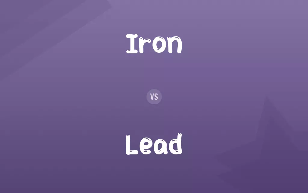 Iron vs. Lead