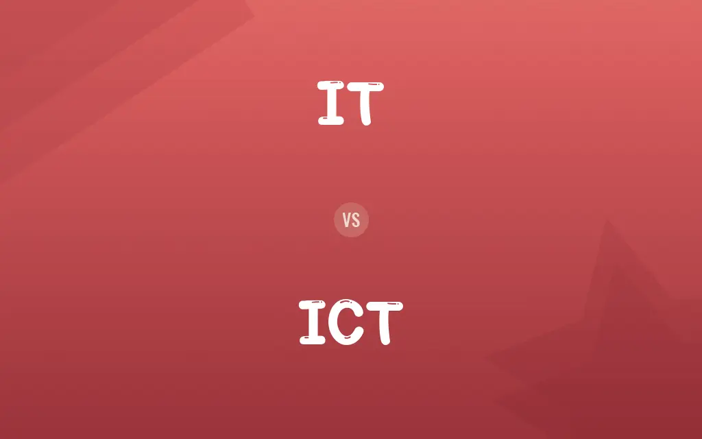 IT vs. ICT