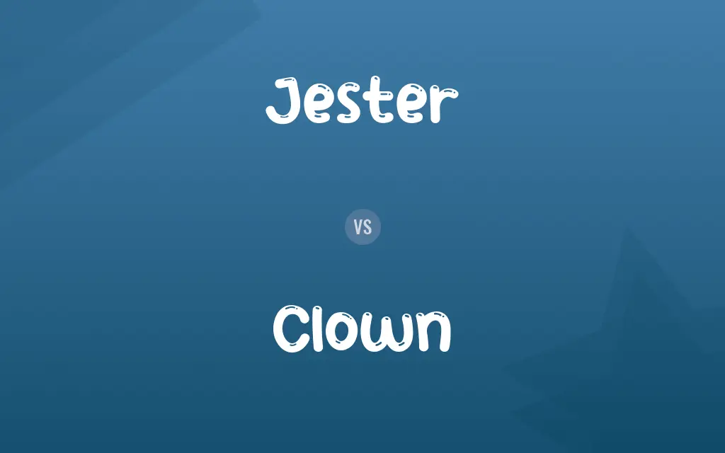 Jester vs. Clown