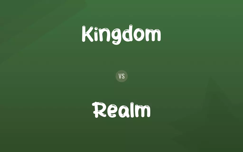 Kingdom vs. Realm