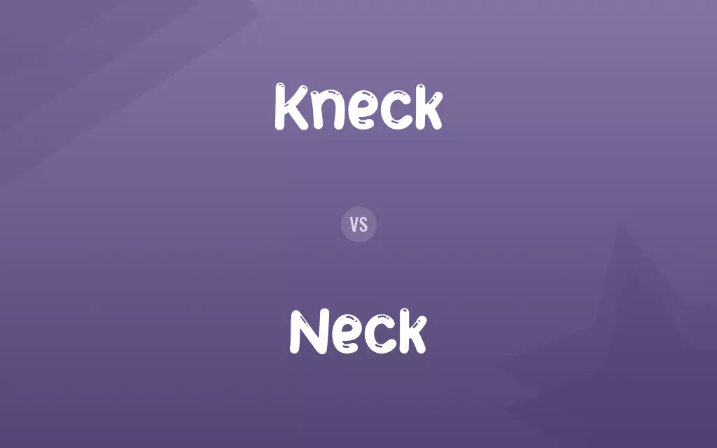 Kneck vs. Neck