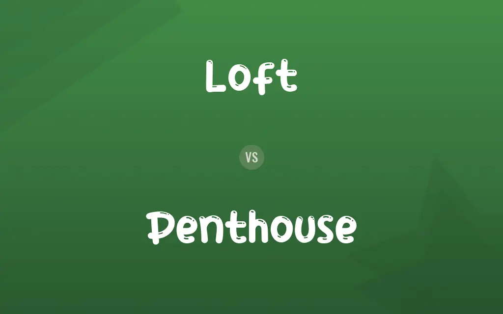 Loft vs. Penthouse