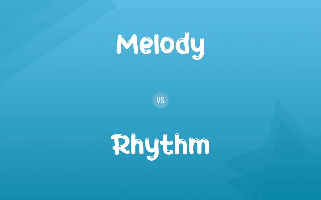 Melody vs. Rhythm