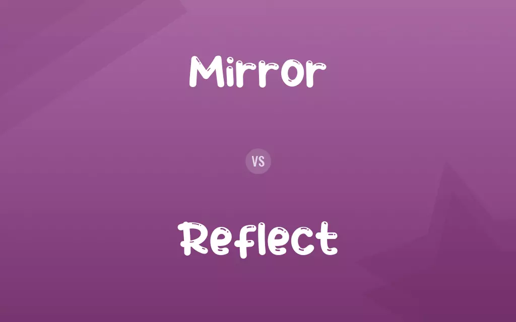 Mirror vs. Reflect