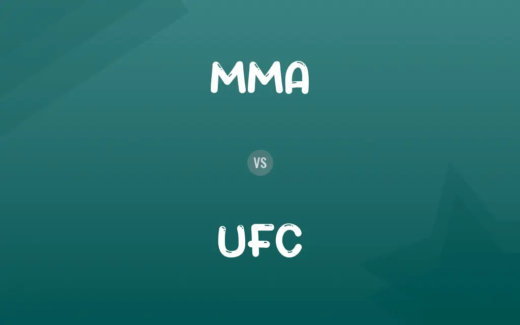 MMA vs. UFC