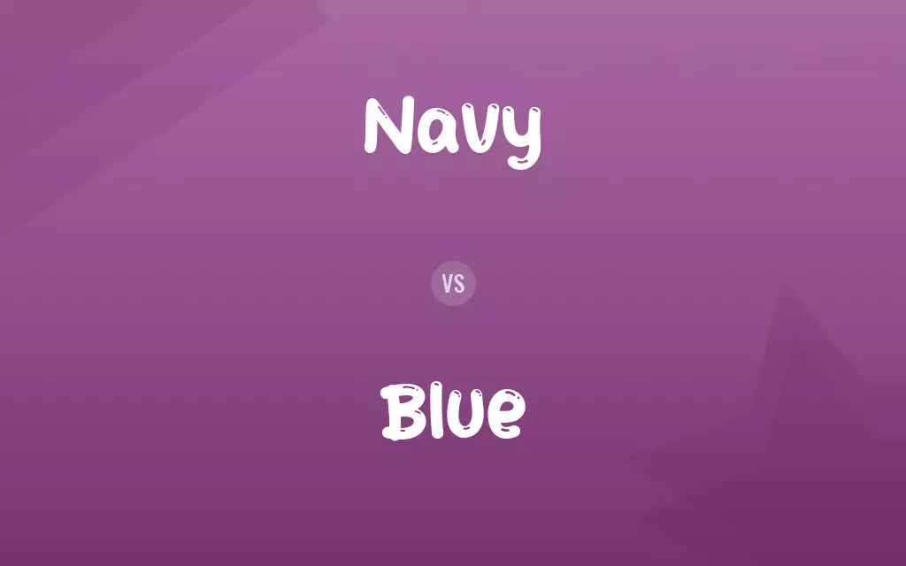Navy vs. Blue