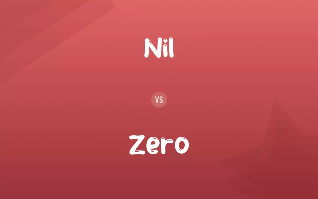 Nil vs. Zero