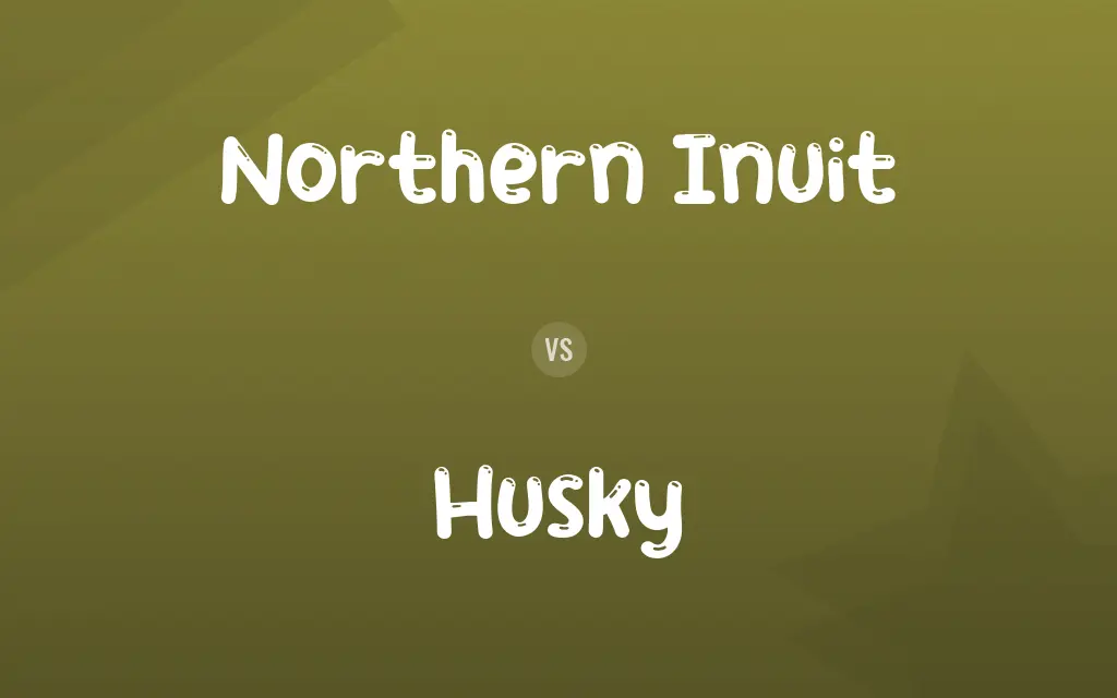 Northern Inuit vs. Husky