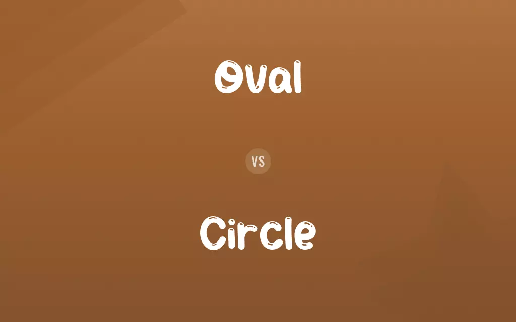 Oval vs. Circle