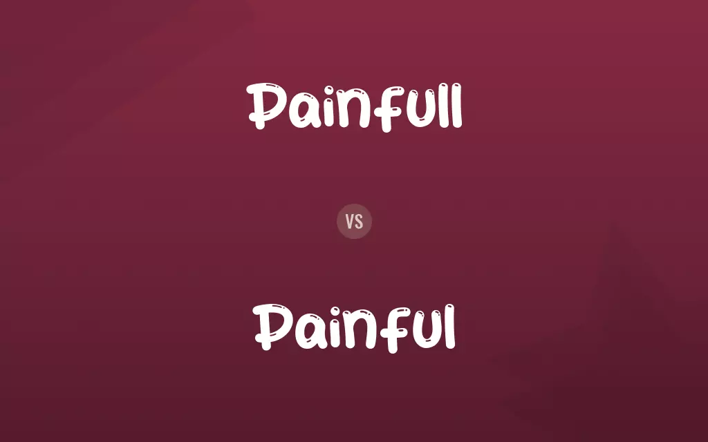 Painfull vs. Painful